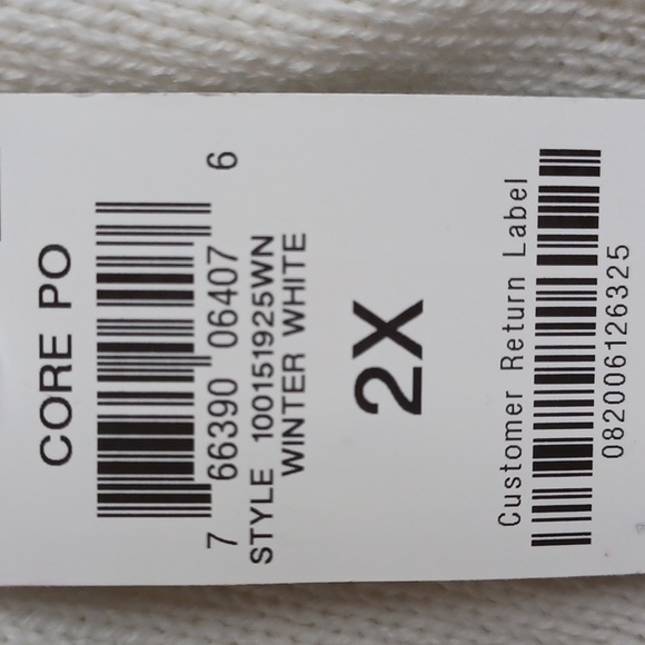 Karen Scott Plus Size Funnel-Neck Sweater, Winter White - Picture 12 of 12